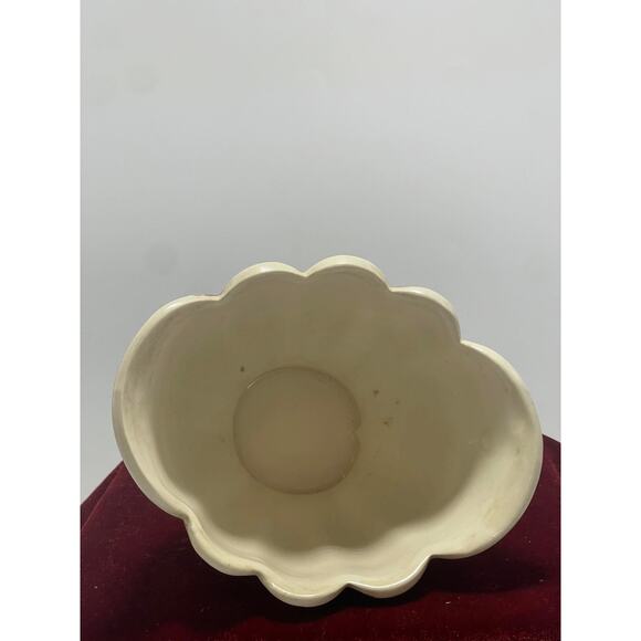 Gold Weeping vase Decor Hollywood Bottom says 24kt gold Made in USA 6" Vintage - Picture 4 of 7